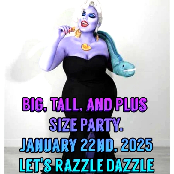 Plus size party Other - Big, Tall, and Plus Size Party tonight. I will be by with my extra self wand.🪄